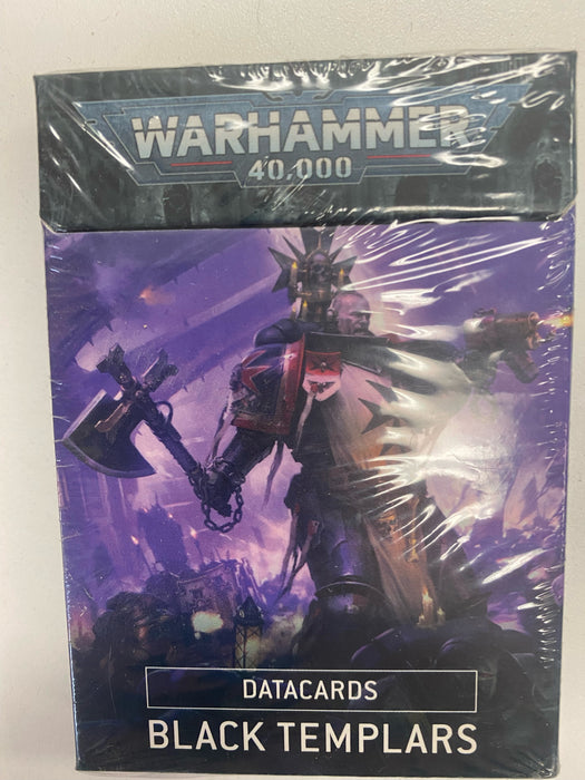 Collectible Miniature Games Games Workshop - Warhammer 40K - (9th Edition) Data cards - Black Templars - 55-52 - OUT OF PRINT - Cardboard Memories Inc.