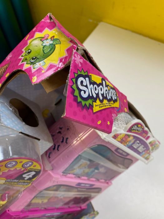 Action Figures and Toys Import Dragon - Shopkins - Happy Places - Tall Mall - Cardboard Memories Inc.