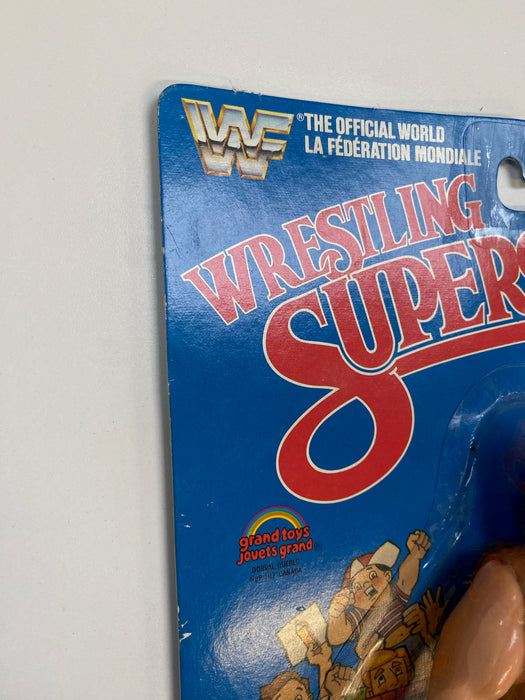 Action Figures and Toys LJN - 1985 - WWF/WWE Wrestling Superstars - "Cowboy Bob" Orton - 8" Figure - Item #5424 *Damaged Box* - Cardboard Memories Inc.