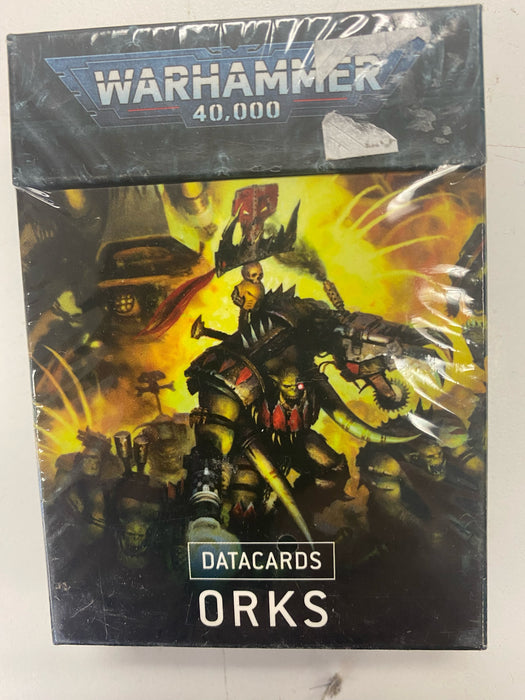 Collectible Miniature Games Games Workshop - Warhammer 40K - (9th Edition) Data cards - Orks - 50-02 - OUT OF PRINT - Cardboard Memories Inc.