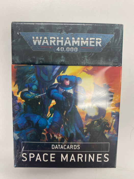 Collectible Miniature Games Games Workshop - Warhammer 40K - (9th Edition) Data cards - Space Marines - 48-02 - OUT OF PRINT - Cardboard Memories Inc.