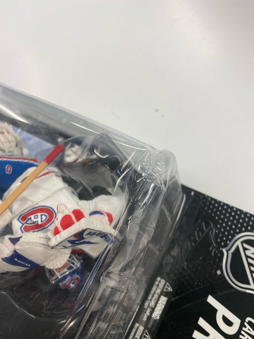 Action Figures and Toys McFarlane Toys - NHL - Montreal Canadiens - Carey Price Figure - White Jersey Variant *DAMAGED BOX* - Cardboard Memories Inc.