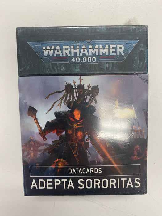 Collectible Miniature Games Games Workshop - Warhammer 40K - (9th Edition) Data cards - Adepta Sororitas - 52-02 - OUT OF PRINT - Cardboard Memories Inc.