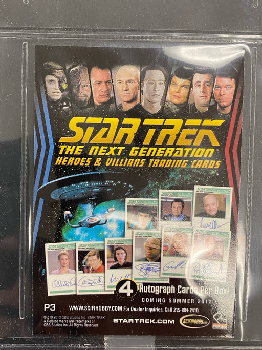 Non Sports Cards Rittenhouse - Star Trek - Next Generation - Heroes and Villains Trading Cards - Binder - Cardboard Memories Inc.