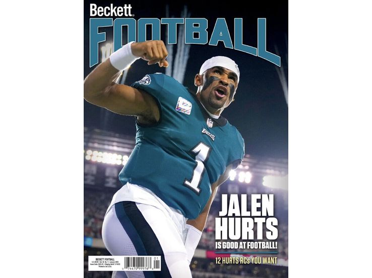 Price Guides Beckett - Football Price Guide - January 2023 - Vol 36 - No. 1 - Cardboard Memories Inc.