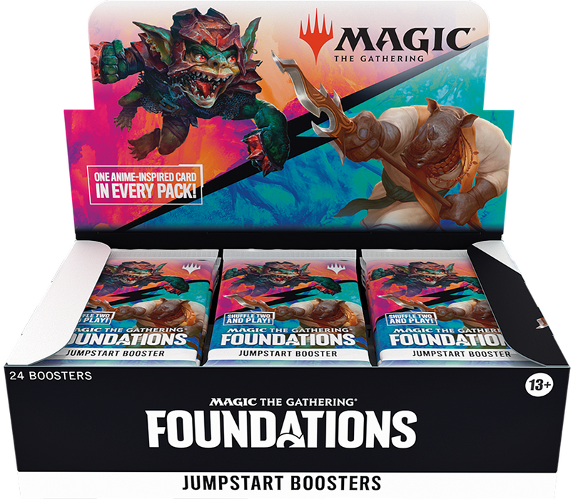 Trading Card Games Magic the Gathering - Foundations - Jumpstart Booster Box - Cardboard Memories Inc.