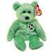 Plush TY Beanie Baby - Kicks the Soccer Bear - Cardboard Memories Inc.