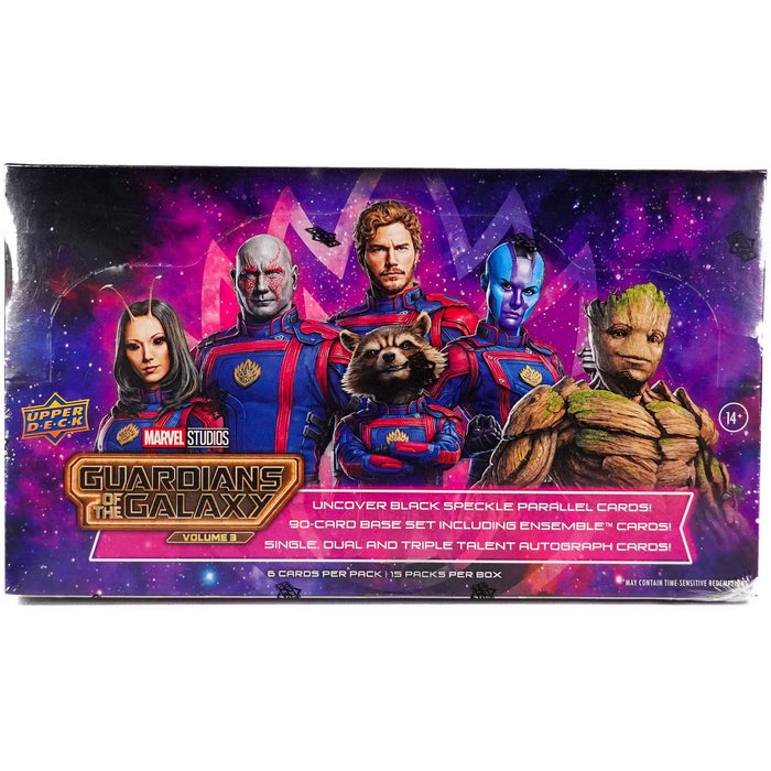 Non Sports Cards Upper Deck - Marvel Studios - Guardians of the Galaxy Volume 3 - Hobby Box - Cardboard Memories Inc.