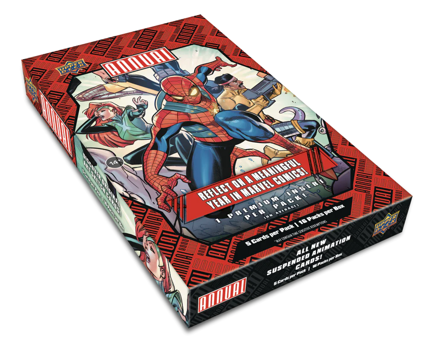 Non Sports Cards Upper Deck - Marvel Annual 2023-24 - Hobby Box - Cardboard Memories Inc.