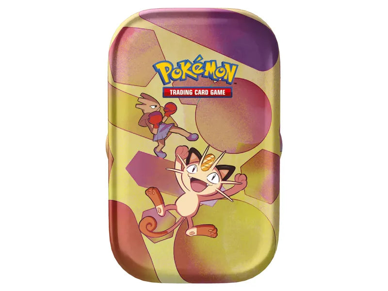 Trading Card Games Pokemon - Scarlet and Violet  - 151 - Mini Tin - Meowth - Cardboard Memories Inc.