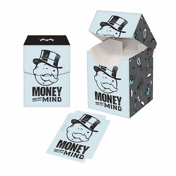 Supplies Ultra Pro - 100+ Deck Box - Monopoly - Money on My Mind - Cardboard Memories Inc.