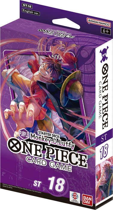 collectible card game Bandai - One Piece Card Game - Monkey D.Luffy - Starter Deck - Cardboard Memories Inc.