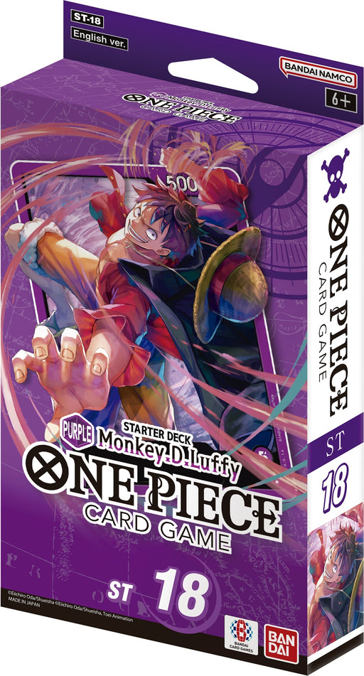 collectible card game Bandai - One Piece Card Game - Monkey D.Luffy - Starter Deck - Cardboard Memories Inc.