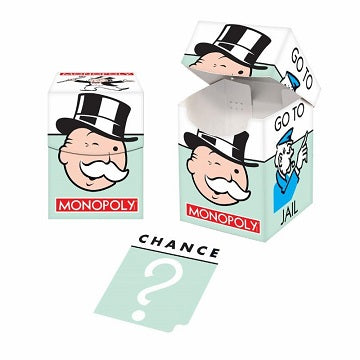 Supplies Ultra Pro - 100+ Deck Box - Monopoly - Go to Jail/Chance - Cardboard Memories Inc.