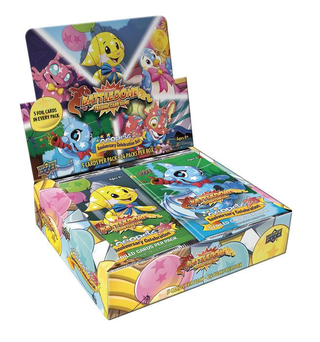 collectible card game Upper Deck - Neopets Battledome - 25th Anniversary - Booster Box - CANADIAN ORDERS ONLY PLEASE - Cardboard Memories Inc.