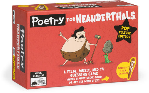 Card Games Rebel - Poetry For Neanderthals - Pop Culture Edition - Cardboard Memories Inc.