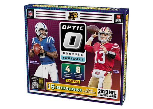 Sports Cards Panini - 2023 - Football - Donruss Optic - H2 Hobby Box - Cardboard Memories Inc.