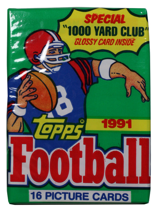 Sports Cards Topps - 1991 - Football - Pack - Cardboard Memories Inc.