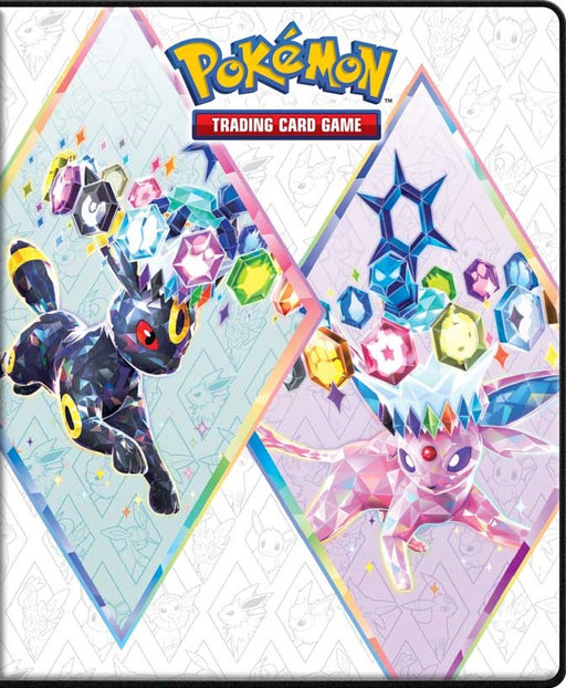 Trading Card Games Pokemon - Scarlet and Violet - Prismatic Evolutions - 4 Pocket Portfolio Binder - Cardboard Memories Inc.