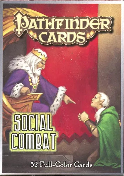 Board Games Paizo - Pathfinder - Social Combat Cards - Cardboard Memories Inc.