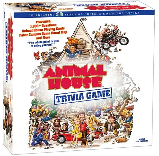 Board Games Usaopoly - Animal House - Trivia Game (2008) - Cardboard Memories Inc.