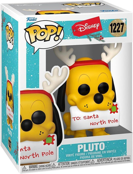 Action Figures and Toys POP! - Disney - Holiday Pluto - Cardboard Memories Inc.