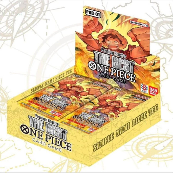 collectible card game Bandai - One Piece Card Game - The Best - Premium Booster Box - Cardboard Memories Inc.