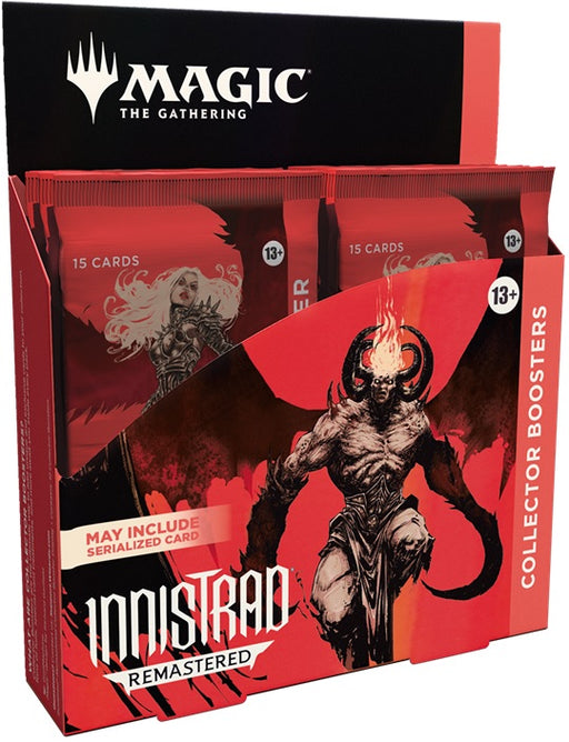 Trading Card Games Magic the Gathering - Innistrad Remastered - Collector Booster Box - Pre-Order January 24th 2025 - Cardboard Memories Inc.