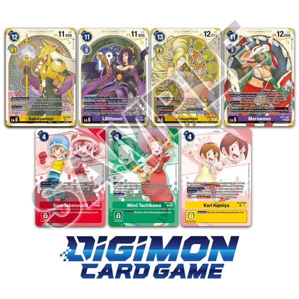 collectible card game Bandai - Digimon - Premium Heroines Set - Pre-Order November 24th 2024 - Cardboard Memories Inc.