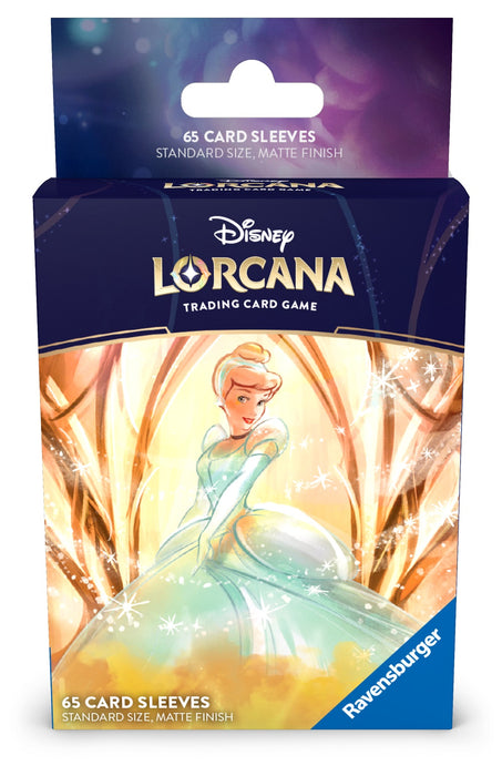 Supplies Disney - Lorcana - Archazias Island - Sleeves - Cinderella - Pre-Order March 7th 2025 - Cardboard Memories Inc.