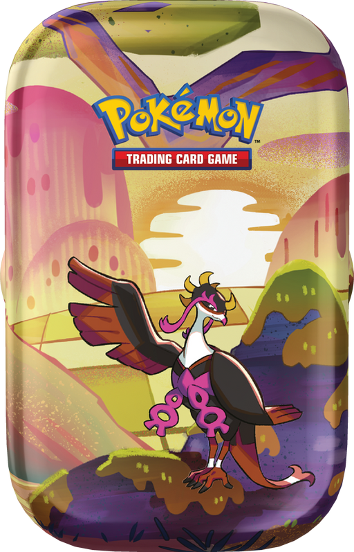 Trading Card Games Pokemon - Scarlet and Violet - Shrouded Fable - Mini-Tin - Fezandipiti - Pre-Order August 2nd 2024 - Cardboard Memories Inc.