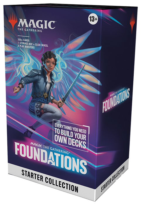 Trading Card Games Magic the Gathering - Foundations - Starter Collection Box - Pre-Order November 15th 2024 - Cardboard Memories Inc.