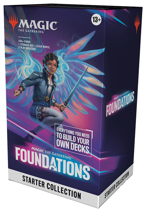 Trading Card Games Magic the Gathering - Foundations - Starter Collection Box - Pre-Order November 15th 2024 - Cardboard Memories Inc.