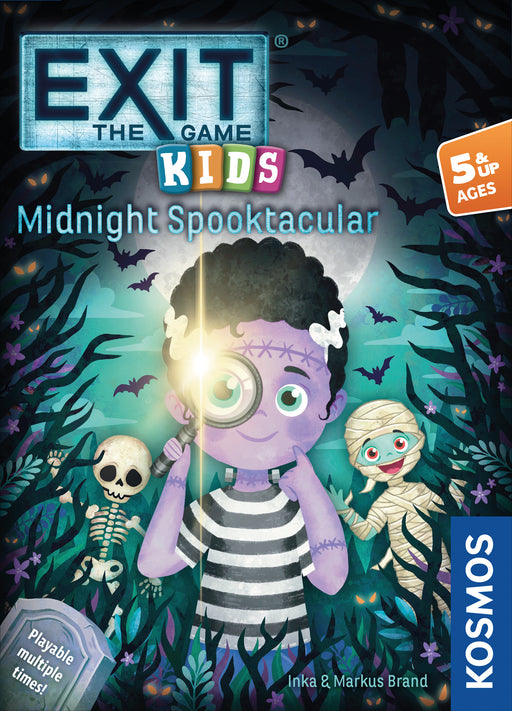 Board Games Thames and Kosmos - EXIT - Kids - Midnight Spookatcular - Available May 15th 2025 - Cardboard Memories Inc.