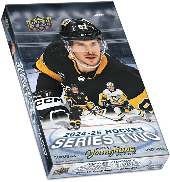 Sports Cards Upper Deck - 2024-25 - Hockey - Series 2 - Hobby Box - Pre-Order March 15th 2025 - Cardboard Memories Inc.