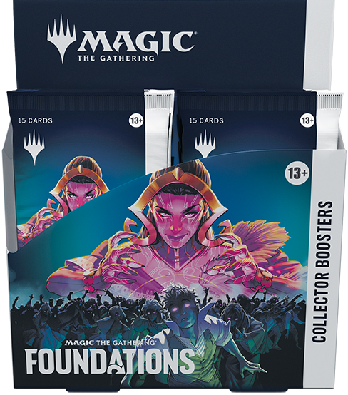 Trading Card Games Magic the Gathering - Foundations - Collector Booster Box - Pre-Order November 15th 2024 - Cardboard Memories Inc.