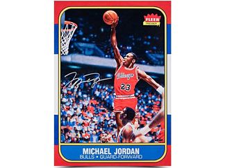 1994-95 Collector's Choice Michael Jordan Blow-up Autograph