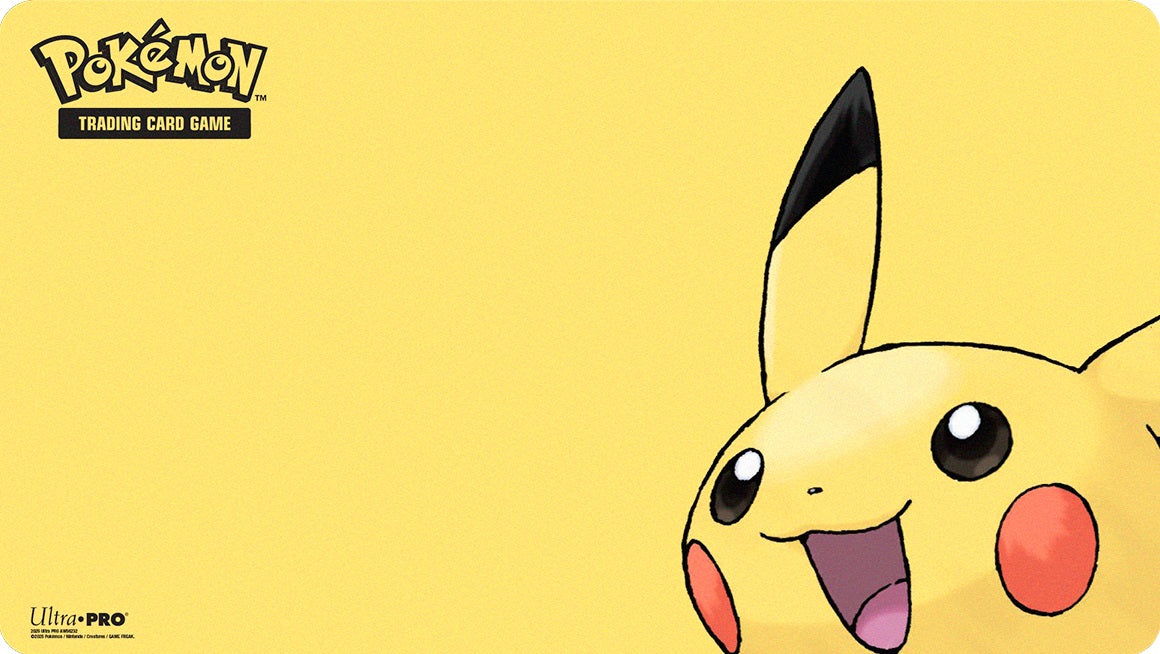 Supplies Ultra Pro - Playmat - Pikachu 2025 - Available May 15th 2025 - Cardboard Memories Inc.