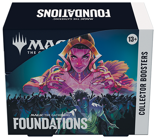 Trading Card Games Magic the Gathering - Foundations - Collector Booster Box - Cardboard Memories Inc.