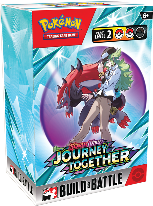 Trading Card Games Pokémon - Scarlet and Violet - Journey Together - Build and Battle - Pre-Order March 28th 2025 - Cardboard Memories Inc.