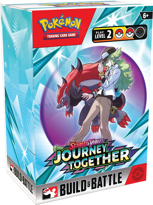 Trading Card Games Pokémon - Scarlet and Violet - Journey Together - Build and Battle - Pre-Order March 28th 2025 - Cardboard Memories Inc.