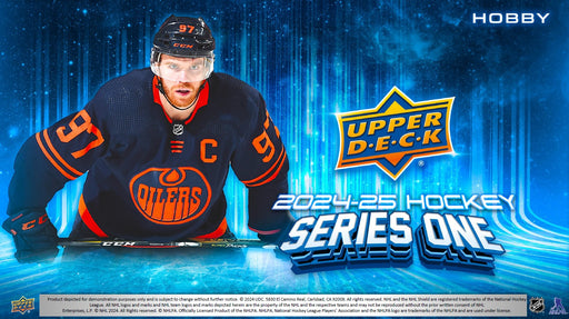 Sports Cards Upper Deck - 2024-25 - Hockey - Series 1 - Hobby Box - Pre-Order October 9th 2024 - Cardboard Memories Inc.