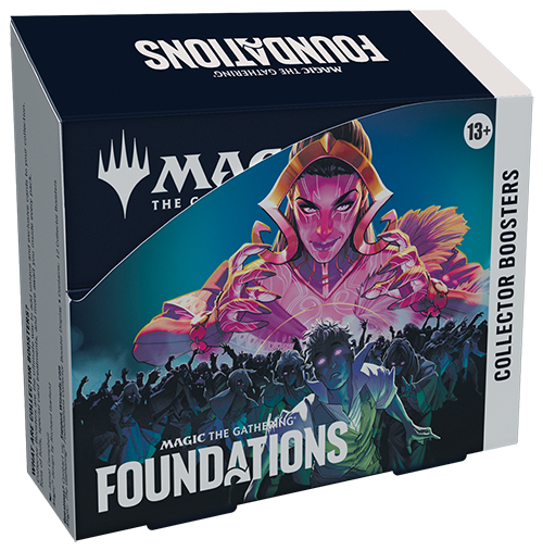 Trading Card Games Magic the Gathering - Foundations - Collector Booster Box - Cardboard Memories Inc.