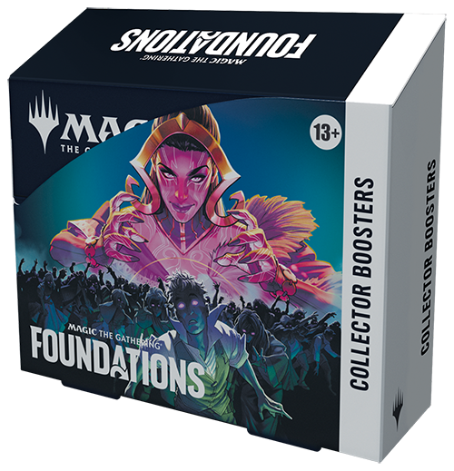 Trading Card Games Magic the Gathering - Foundations - Collector Booster Box - Cardboard Memories Inc.