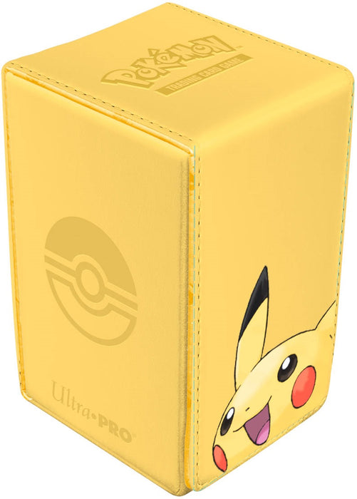 Supplies Ultra Pro - Pokémon - Deck Box - Alcove Tower - Pikachu 2025 - Available May 15th 2025 - Cardboard Memories Inc.