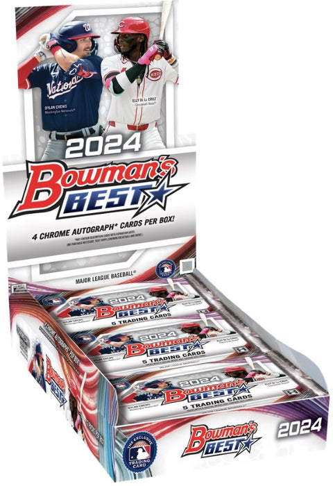 Sports Cards Topps - 2024 - Baseball - Bowmans Best - Trading Card Hobby Box - Pre-Order January 15th 2025 - Cardboard Memories Inc.