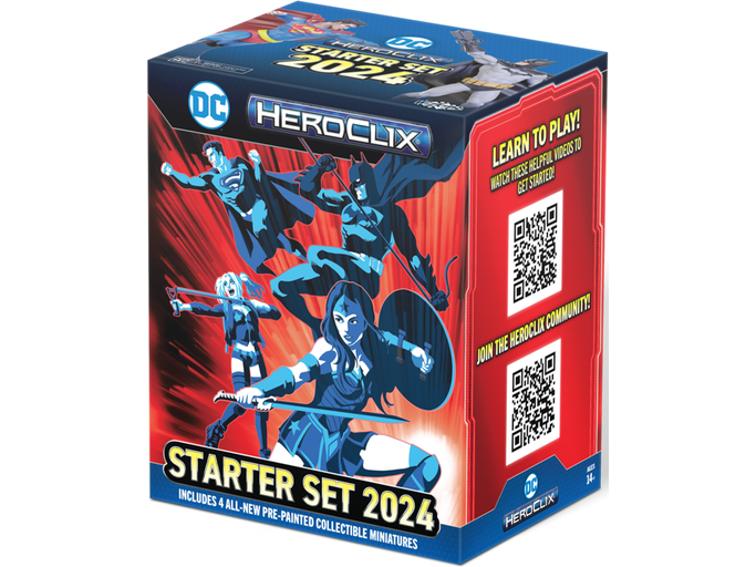 Wizkids DC HeroClix 2024 Starter Set — Cardboard Memories Inc.