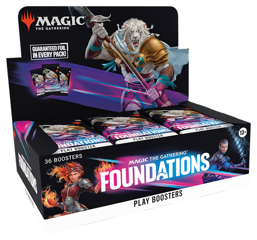 Trading Card Games Magic the Gathering - Foundations - Play Booster Box - Pre-Order November 15th 2024 - Cardboard Memories Inc.