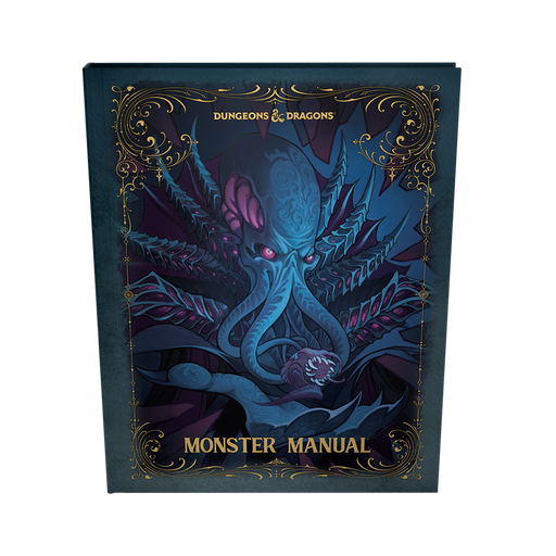 Role Playing Games Wizards of the Coast - 2024 - Dungeons and Dragons - 5th Edition - Monster Manual - Alternate Cover - Pre-Order February 18th 2025 - Cardboard Memories Inc.