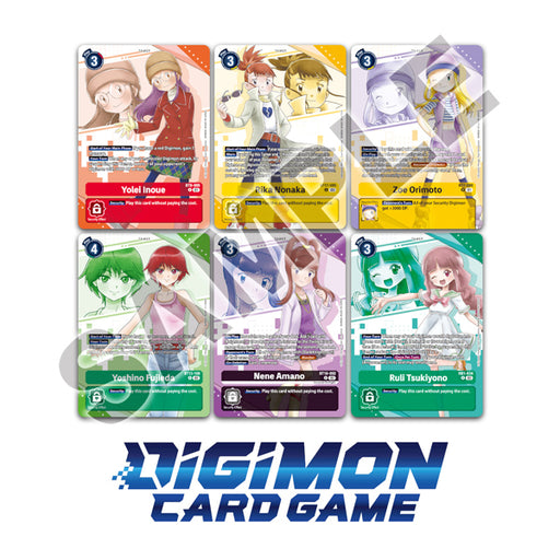 collectible card game Bandai - Digimon - Premium Heroines Set - Pre-Order November 24th 2024 - Cardboard Memories Inc.